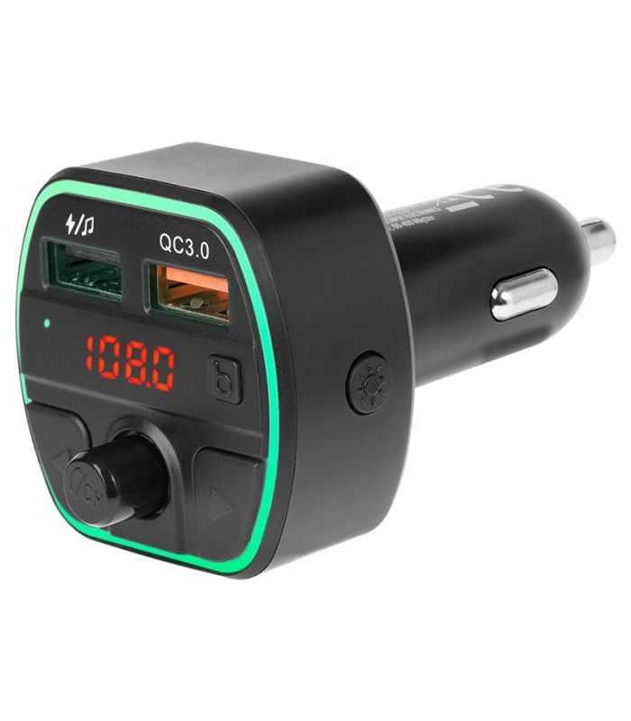 Modulator FM audio Bluetooth QC3.0 2x USB Peiying URZ0478