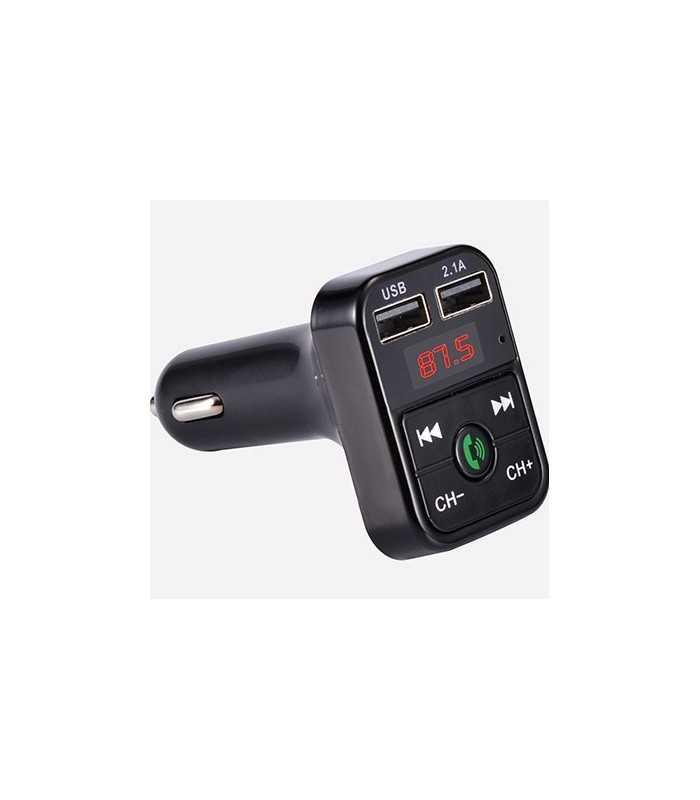 Modulator FM auto 12-24VCC +2x USB 2.1A cu afisaj LED +Bluetooth V4.2 +EDR