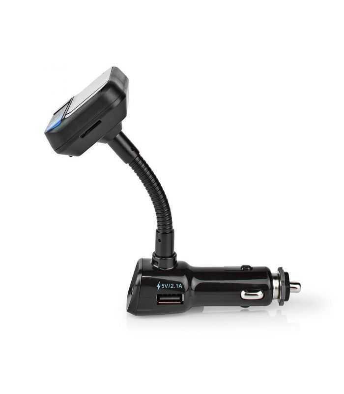 modulator fm nedis bluetooth microsd hands free control vocal 2x usb 3