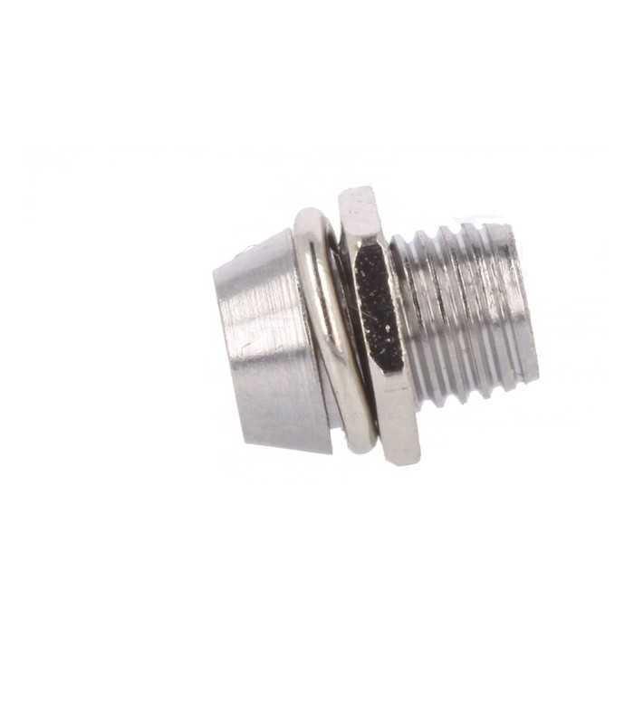 montura pentru led 3mm crom metal incastrat optosupply osm6 x 2