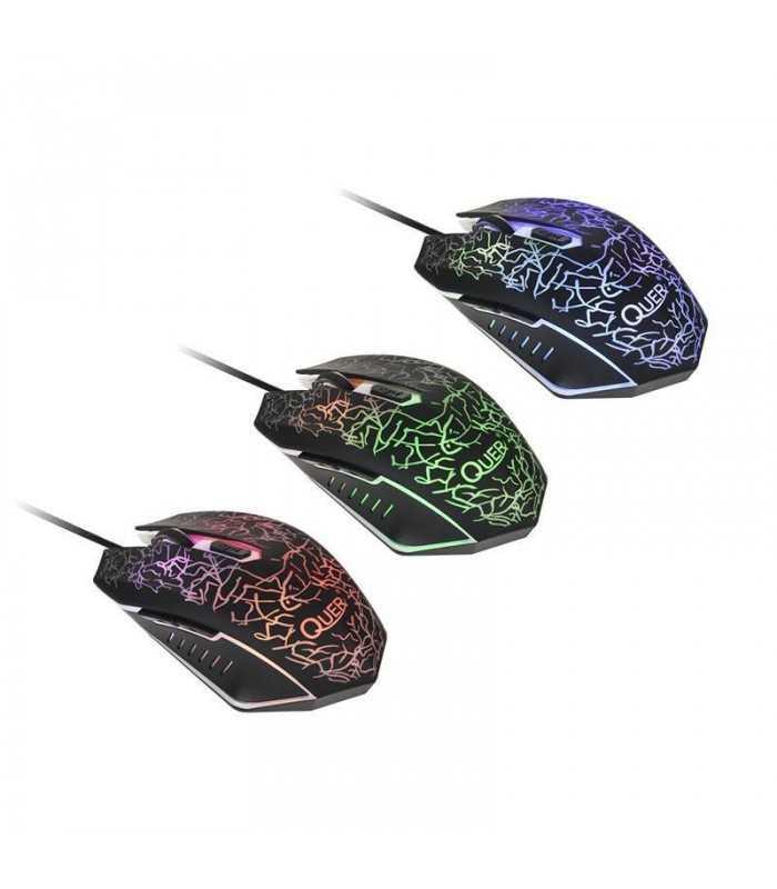 mouse gaming quer 800 2400dpi cu 6 butoane quer 1