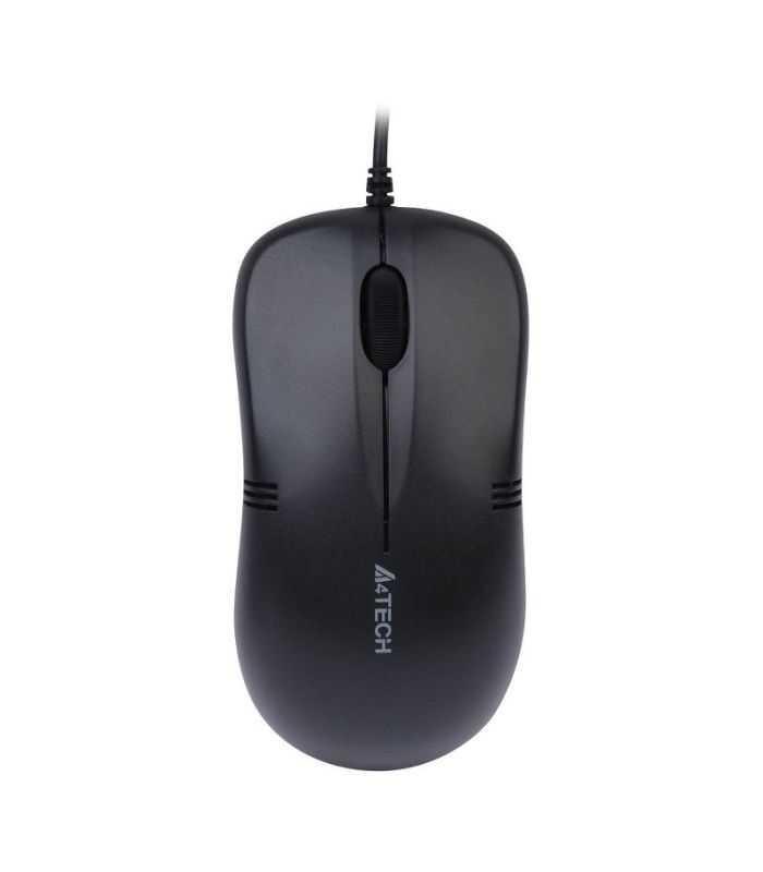 Mouse optic cu fir A4Tech V-TRACK PADLESS 1000DPI USB negru OP-560NU-1 (Black)