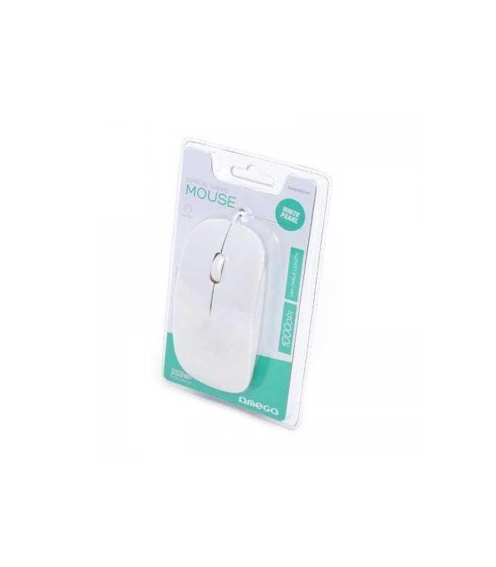 Mouse optic Usb 1000dpi alb Omega