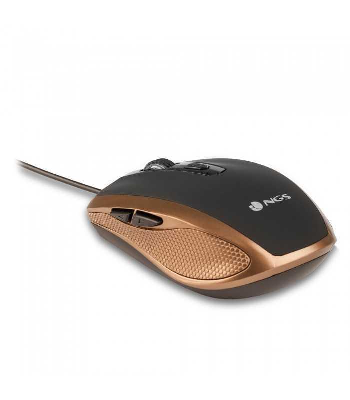 mouse optic usb 800 1600dpi auriu ngs 4