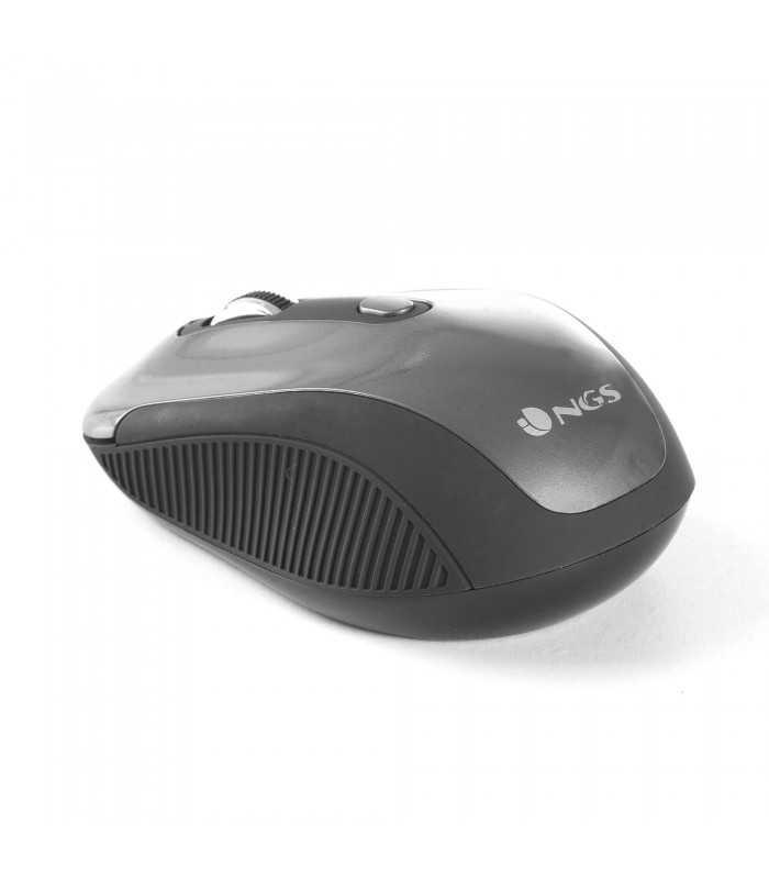 mouse optic usb 800 1600dpi wireless negru ngs 2