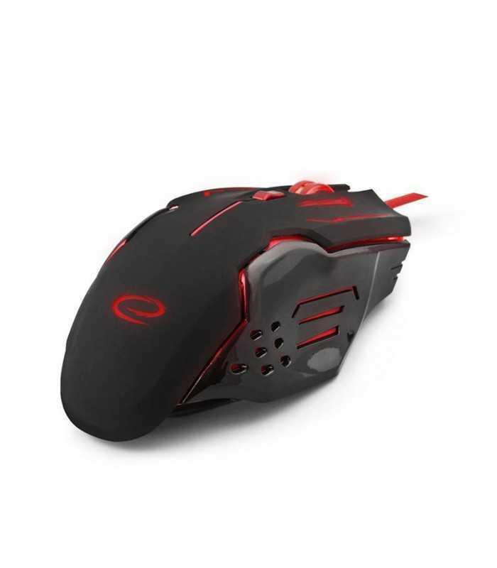 Mouse optic USB gaming 800-12400 DPI 6 butoane rosu ESPERANZA