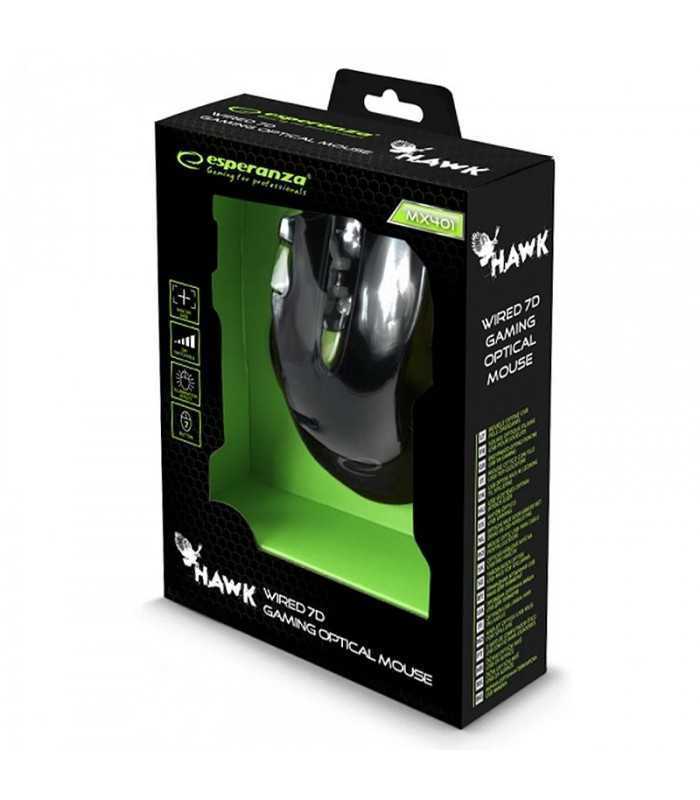mouse optic usb gaming hawk esperanza 3