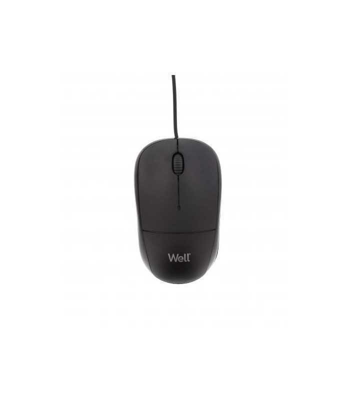 mouse optic well mu002 usb negru 3
