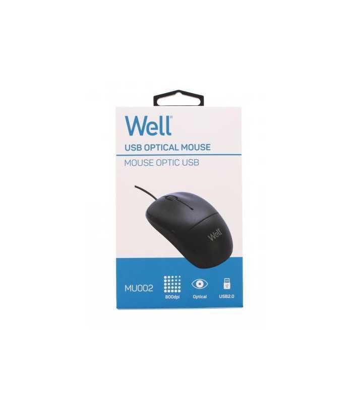 mouse optic well mu002 usb negru 4