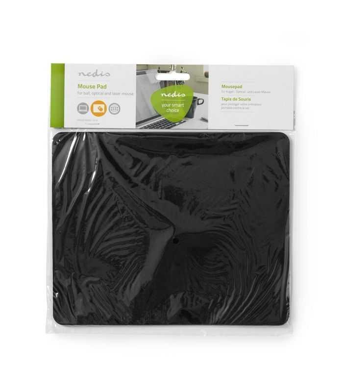 mouse pad 18x22cm negru nedis 2