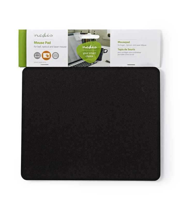 mouse pad 18x22cm negru nedis 4