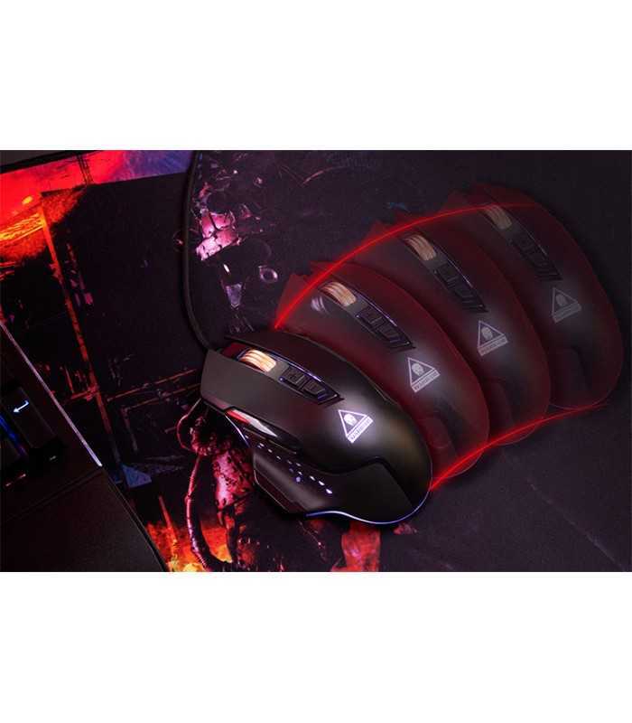 mouse pad and keyboard mat warrior krugermatz 890x400mm cauciuc anti alunecare 5