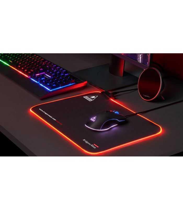 mouse pad gaming iluminat warrior km0766 krugermatz 5