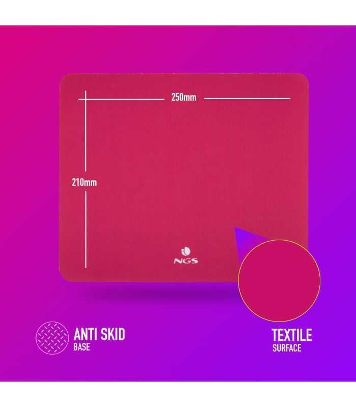 mouse pad ngs kilim pink 250x210mm roz 1