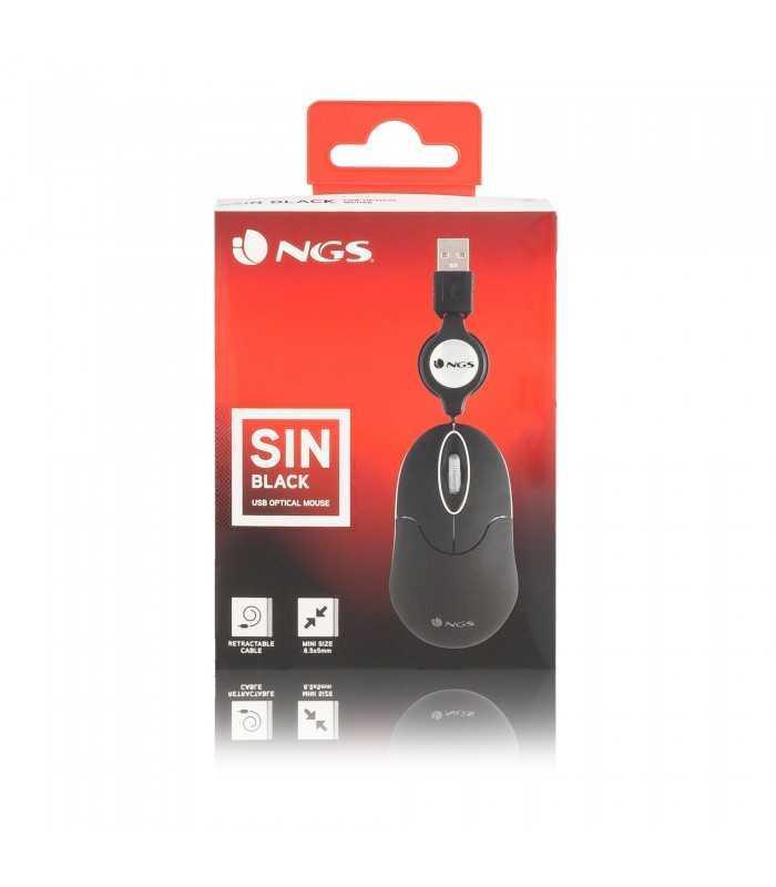 mouse usb 1000dpi negru ngs sinbk 7