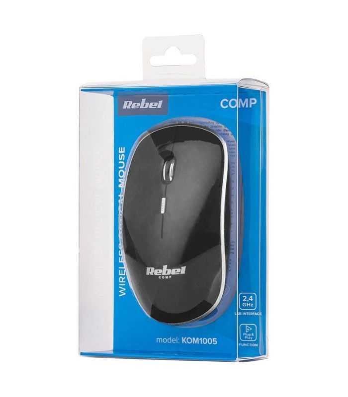 Mouse Wireless 800 1200 1600dpi Usb 24 Ghz Plug And Play Wm200 Rebel