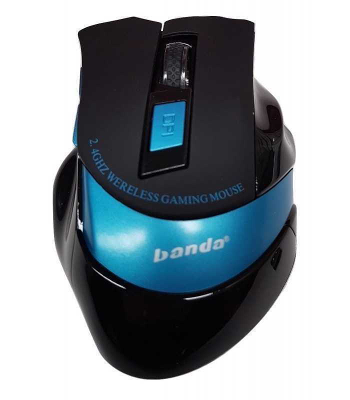 mouse wireless banda bd4000 usb gaming 24ghz 2400dpi 2