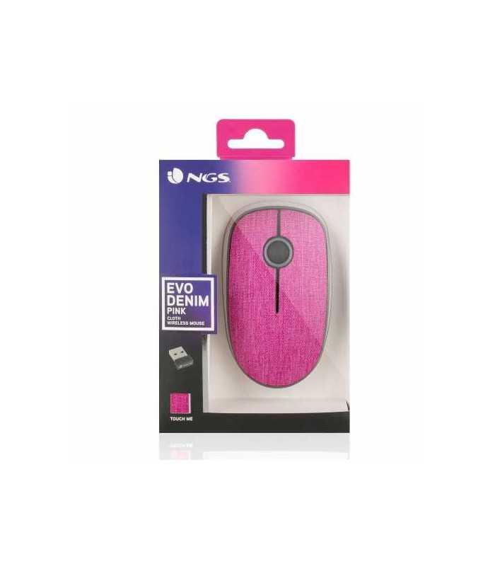 mouse wireless evo denim roz 1200dpi ngs 4