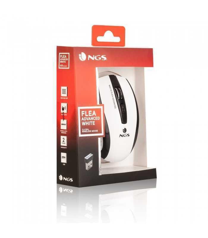 mouse wireless flea advanced alb 800 1600dpi ngs 6