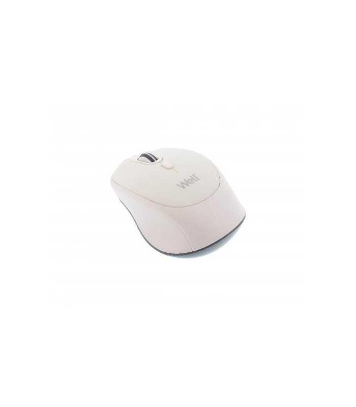 Mouse wireless Well MWP201 alb