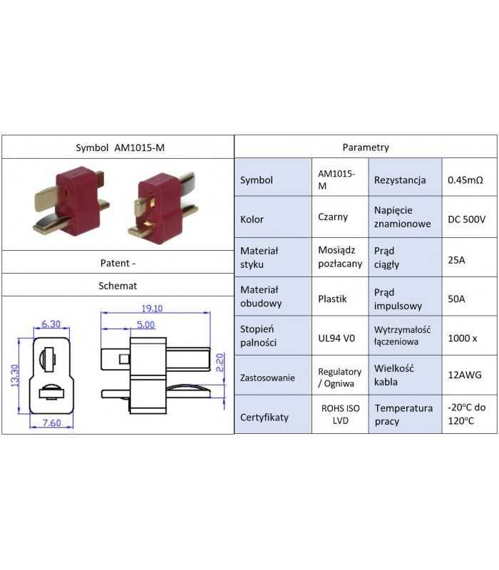 mufa alimentare am 1015 dc tata pin 2 pe cablu lipite 25a amass 3