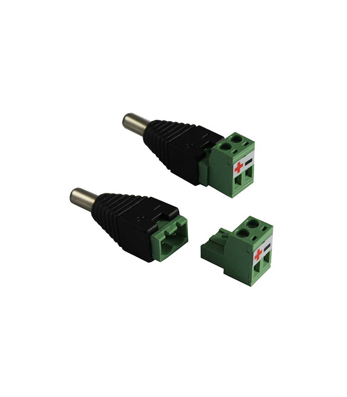 Mufa alimentare DC 2.1x5.5 tata cupla rapida regleta cu surub