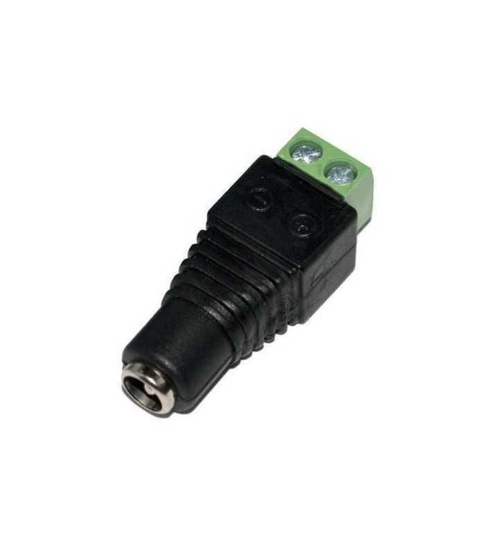 mufa alimentare dc 21x55mm mama cu prindere rapida cu surub regleta 1