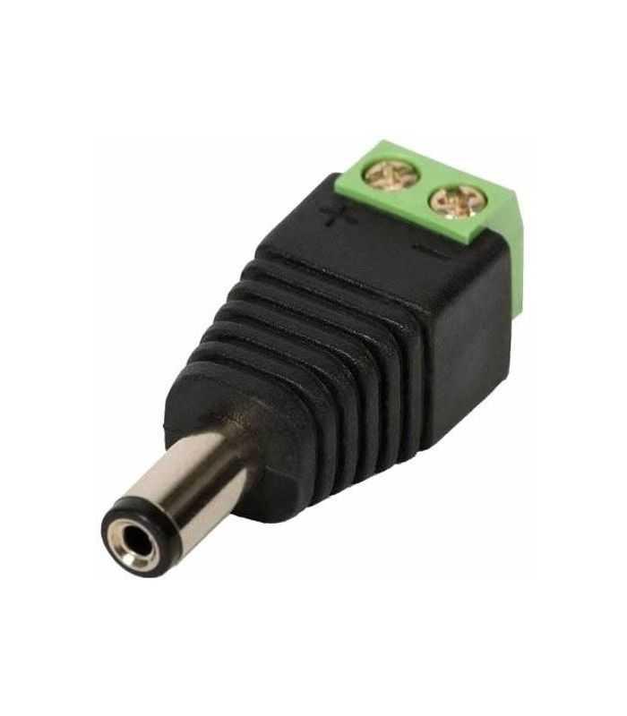 Mufa alimentare DC 2.5x5.5 mm tata prindere rapida tip regleta