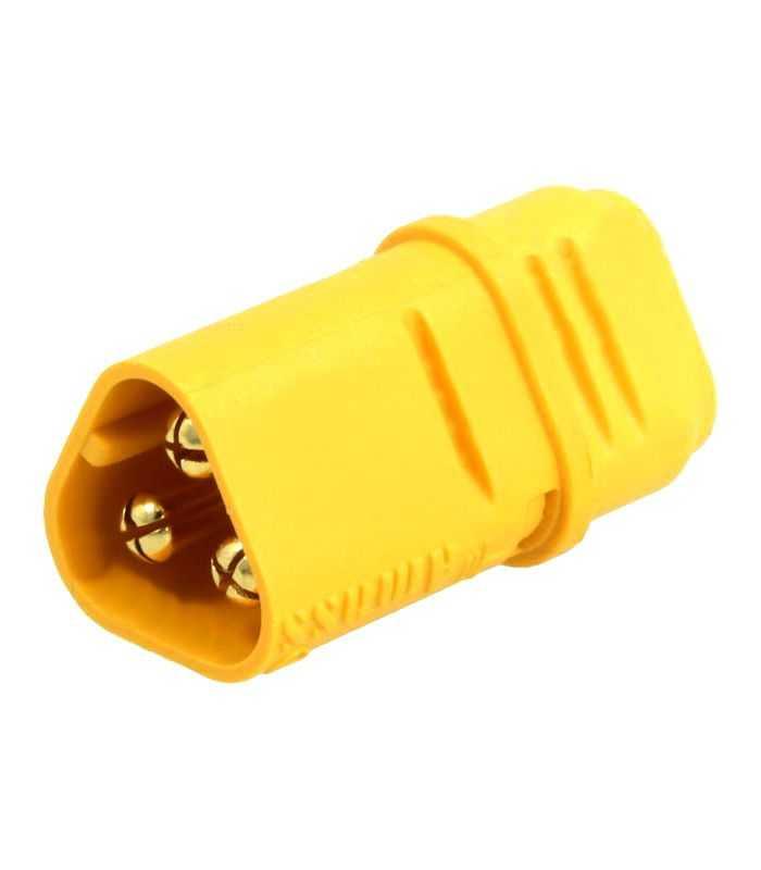 mufa alimentare dc mt30 tata 3 pini pe cablu lipite 15a 500v amass mt30 m 2