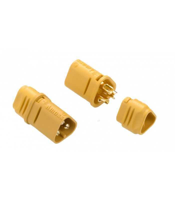 mufa alimentare dc mt30 tata 3 pini pe cablu lipite 15a 500v amass mt30 m 5