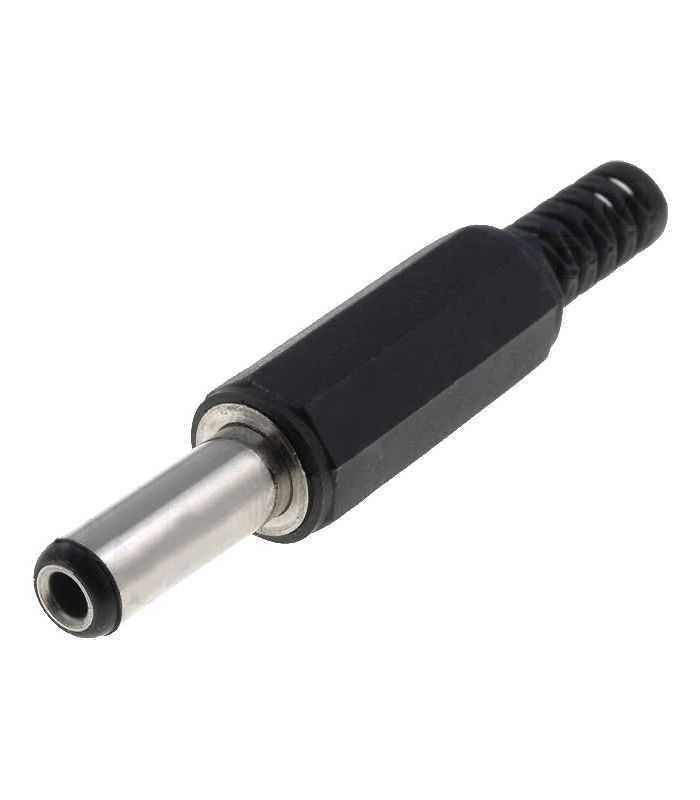 Mufa alimentare DC tata 5.5x 2.1 mm 14mm pe cablu PC-2.1/5.5-14
