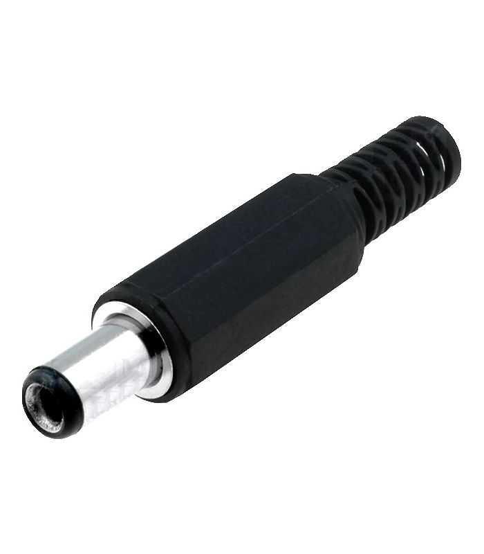 Mufa alimentare DC tata 5.5x2.1 mm 9mm pe cablu PC-2.1/5.5