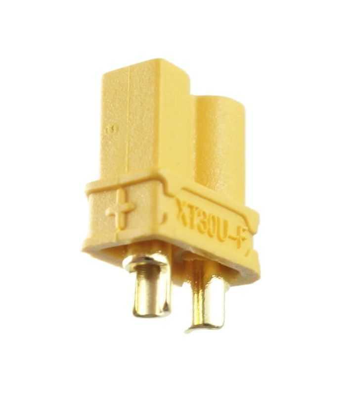 mufa alimentare dc xt30 mama 2 pini cu lipire pe cablu 15a 500v amass xt30u f 2