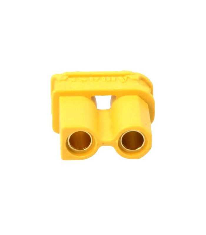 Mufa alimentare DC XT30 mama 2 pini cu lipire pe cablu 15A 500V AMASS XT30U-F