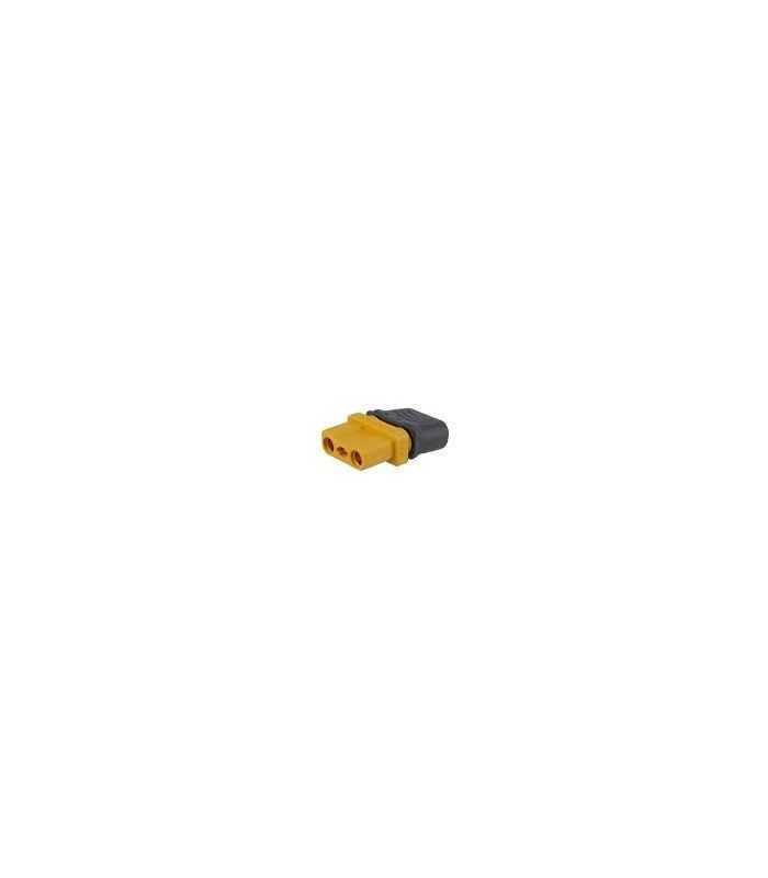 mufa alimentare dc xt30 mama 3 pini pe cablu lipite 15a 500v amass icx301 f 2