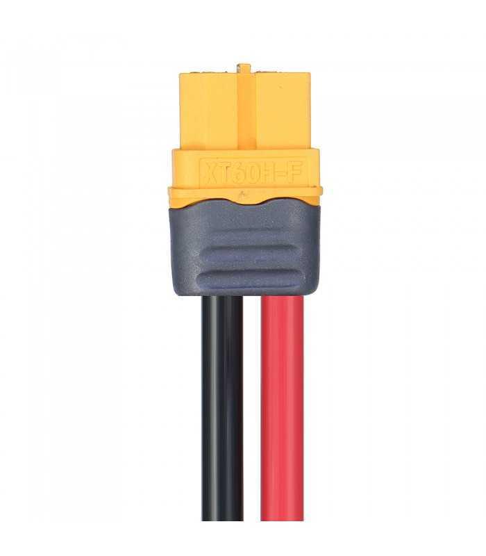 mufa alimentare dc xt60 mama 2 pini pe cablu cu lipire 30a 500v amass xt60h f 4