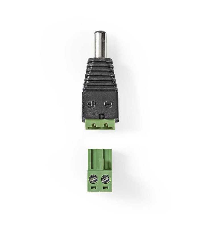 mufa alimentare tata dc 21x55mm bloc terminal cu surub pt cctv 2