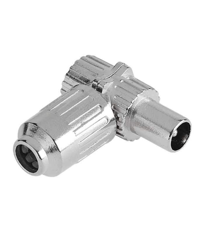 Mufa antena tv tata metal nichelata