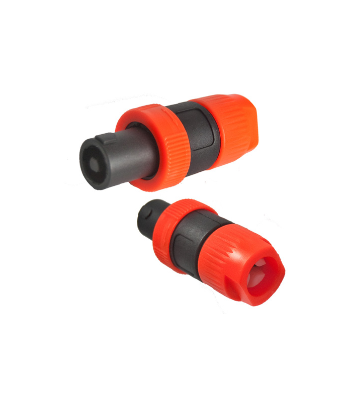 Mufa audio Speakon tata fir 4 contacte cu inel de blocare