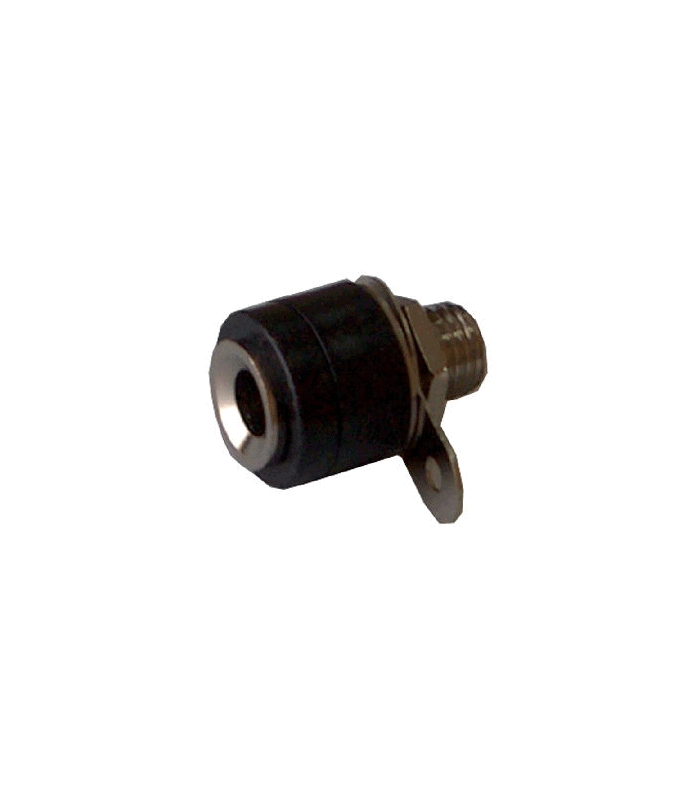 Mufa banana mama 4mm panou plastic negru