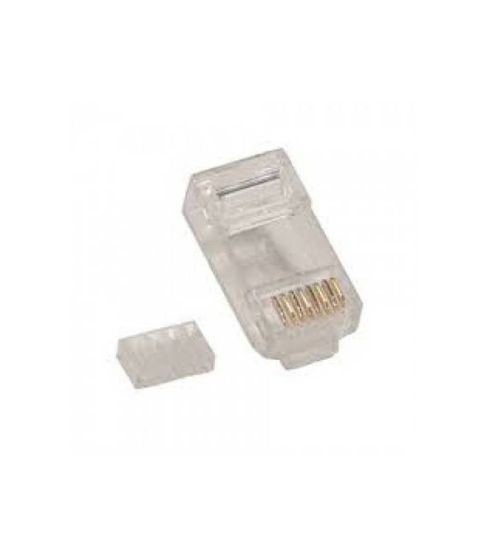 Mufa CAT6 UTP SOLID RJ45 8p8c cu ghidaj cabluri Emos