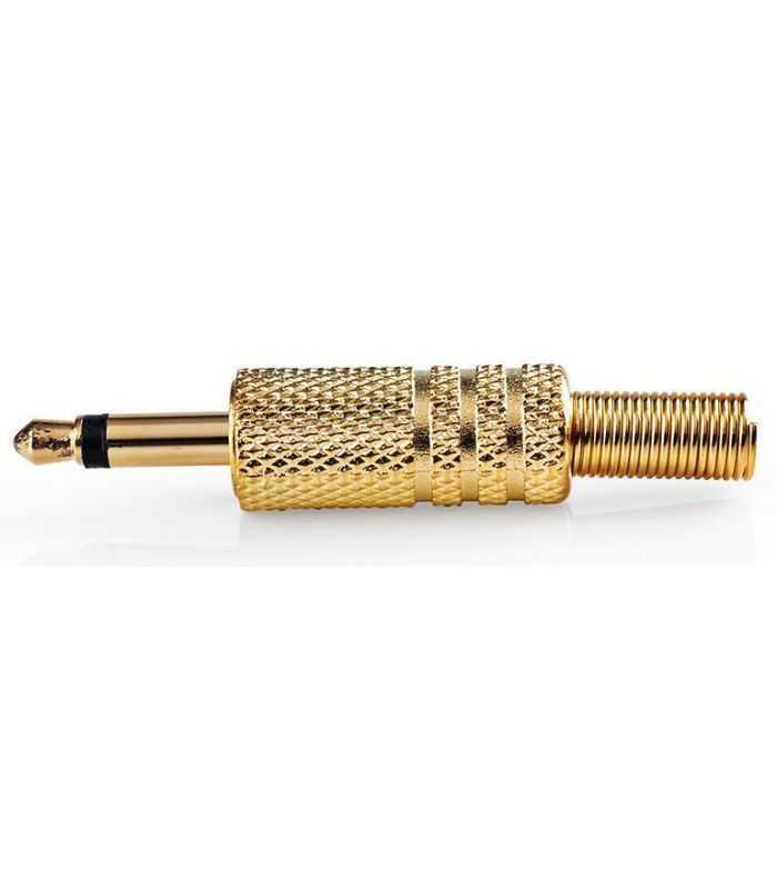 Mufa Conector Jack Mono 35mm Tata Auriu Nedis Cavc22980gd