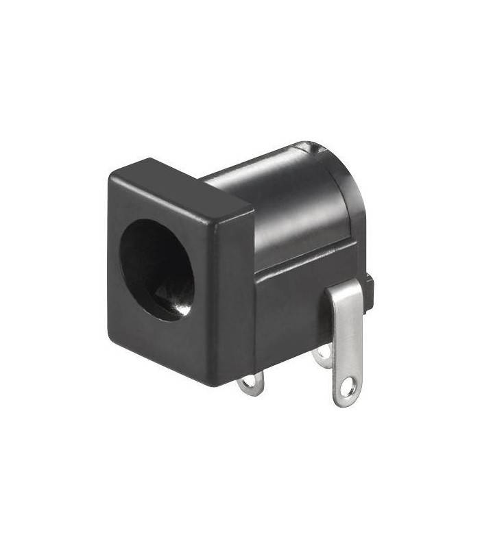 Mufa DC 90 grade interior 2.5 mm mama cablaj Goobay