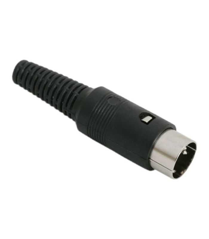 mufa din 5 pini tata u montabil pe cablu goobay 4