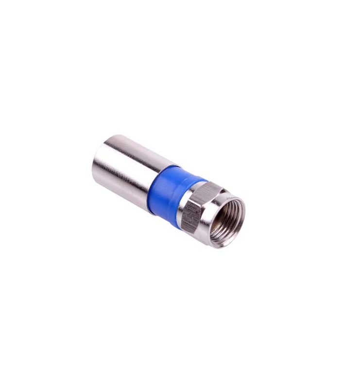 Mufa F compresie pentru cablu coaxial 6.8mm