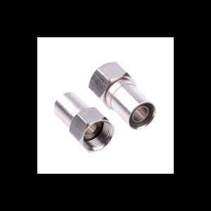 Mufa F compresie pentru cablu coaxial cu diametrul de 6.8mm