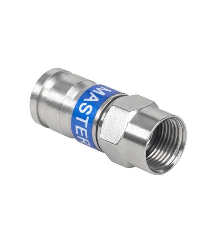 Mufa F tata cu montare prin compresie pentru RG6 7mm