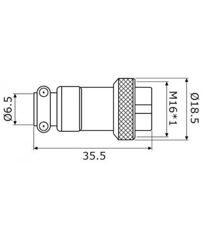 Mufa Hoverboard Tip Conector Microfon 3 Pini Mamatata