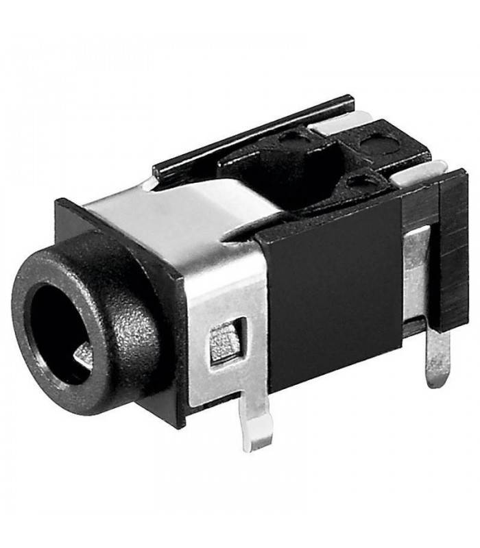 Mufa Jack 3.5 mm 4 contacte 4 pini stereo mama pe placa Goobay