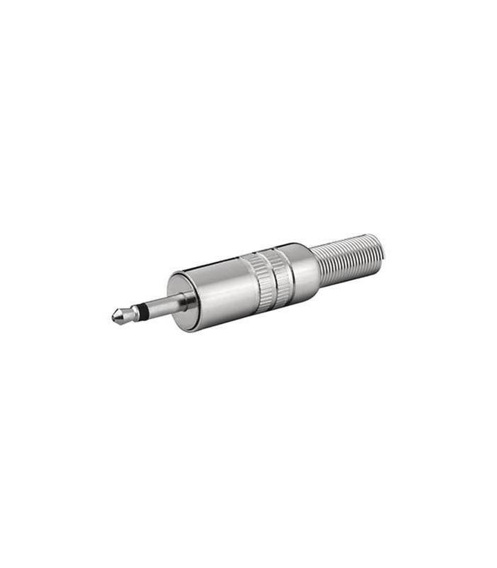 Mufa Jack 3.5 mm mono tata metal Goobay